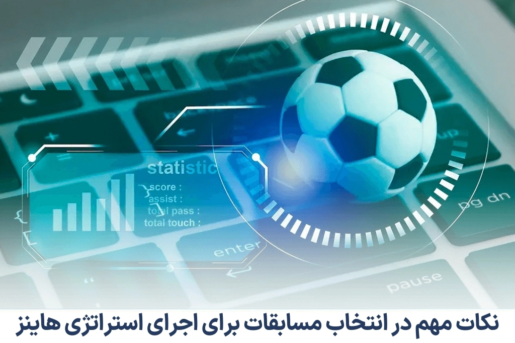 نکات مهم در انتخاب مسابقات برای اجرای استراتژی هاینز