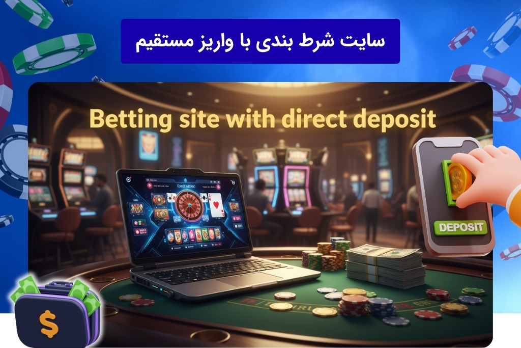 سایت شرط بندی با واریز مستقیم ریالی و کارت به کارت بهترین انتخاب ایرانی ها